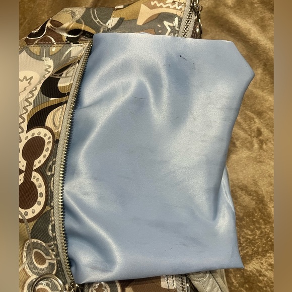 EUC Coach Signature Poppy Pop C Glam Tote Khaki Multi - END OF SUMMER SALE!! - Picture 9 of 15